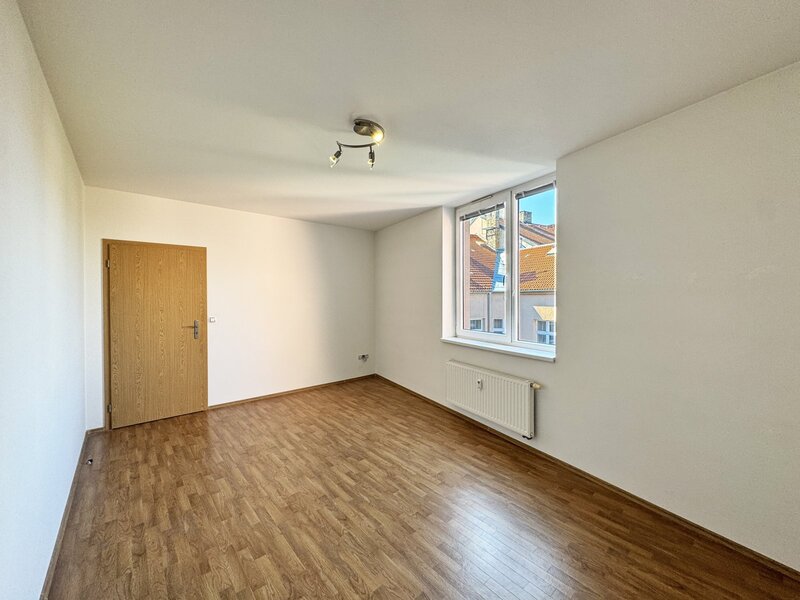 Byt 3+kk s balkonem a možností garáže v domě – Riegrova, České Budějovice