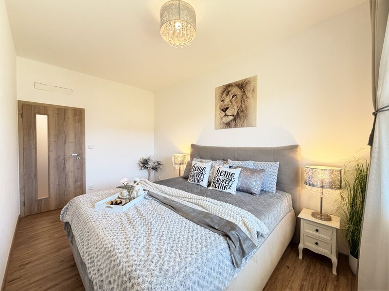 BYT 2+KK SE ZAHRADOU, TERASOU A PARKOVACÍM STÁNÍM – WILLOW RESORT, ČESKÉ VRBNÉ